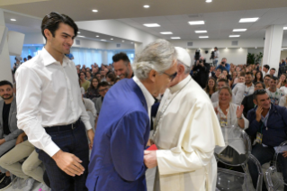 32-Visita del Santo Padre alla Cittadella Cielo della “Comunità Nuovi Orizzonti” di Frosinone