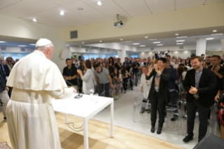 28-Visita do Santo Padre &#xe0; 'Cittadella Cielo' da Comunidade Novos Horizontes de Frosinone 