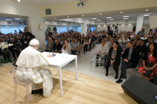 27-Visita do Santo Padre &#xe0; 'Cittadella Cielo' da Comunidade Novos Horizontes de Frosinone 
