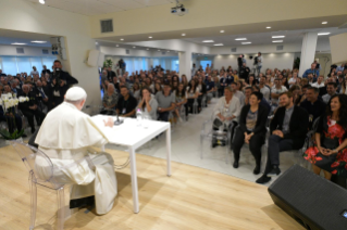 27-Visita del Santo Padre alla Cittadella Cielo della “Comunità Nuovi Orizzonti” di Frosinone