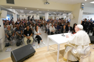30-Visita do Santo Padre &#xe0; 'Cittadella Cielo' da Comunidade Novos Horizontes de Frosinone 