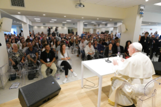 30-Visita del Santo Padre alla Cittadella Cielo della “Comunità Nuovi Orizzonti” di Frosinone