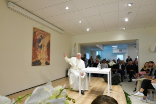 33-Visita do Santo Padre &#xe0; 'Cittadella Cielo' da Comunidade Novos Horizontes de Frosinone 