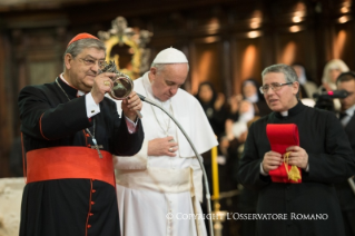 2-Pastoralbesuch: Begegnung mit dem Klerus, den Ordensleuten und den st&#xe4;ndigen Diakonen im Dom