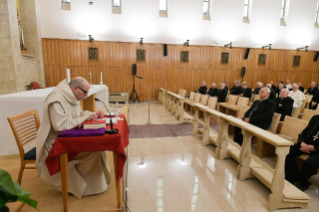 9-Conclusione degli Esercizi Spirituali del Santo Padre e della Curia Romana