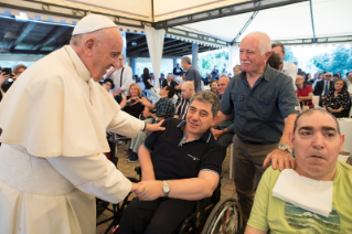 9-Visita del Santo Padre alla Cooperativa OSA a Roma