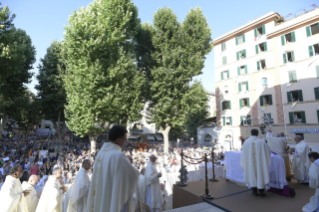 21-Solemnidad del Santísimo Cuerpo y Sangre de Cristo - Santa Misa y procesión