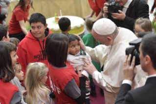 21-Incontro del Santo Padre con i bambini assistiti dal Dispensario Pediatrico "Santa Marta"