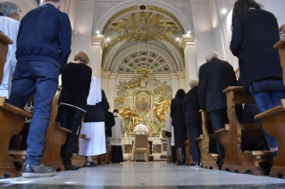 17-Pilgrimage of the Holy Father to the Shrine of Our Lady of Divine Love for the beginning of the Marian Month