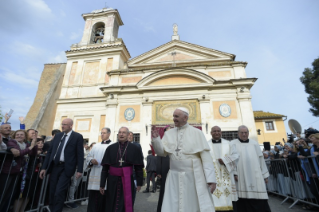 20-Pilgrimage of the Holy Father to the Shrine of Our Lady of Divine Love for the beginning of the Marian Month