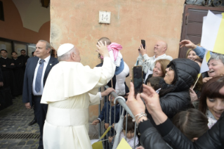 6-Pilgrimage of the Holy Father to the Shrine of Our Lady of Divine Love for the beginning of the Marian Month