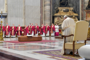 4-Papal Chapel for the Funeral of His Eminence Cardinal Javier Lozano Barragán, of the Title of Santa Dorotea, president emeritus of the Pontifical Council for Healthcare Workers (for Health Pastoral Care)