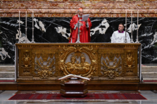 5-Cappella Papale per le Esequie del Signor Cardinale Sergio Sebastiani