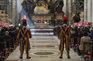 2-Exequias del Señor Cardenal Achille Silvestrini, del Título de San Benito fuera de la Puerta de San Pablo, Prefecto emérito de la Congregación para las Iglesias Orientales