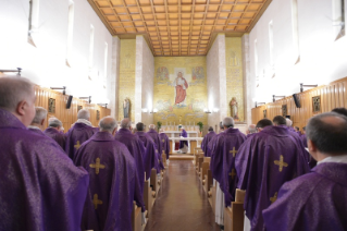 4-Conclusione degli Esercizi Spirituali per la Curia Romana