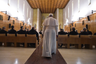 7-Conclusione degli Esercizi Spirituali per la Curia Romana