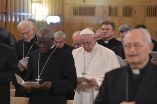 5-Conclusione degli Esercizi Spirituali per la Curia Romana