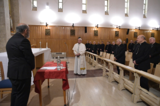 11-Conclusione degli Esercizi Spirituali per la Curia Romana