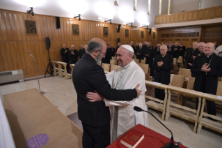 13-Conclusione degli Esercizi Spirituali per la Curia Romana