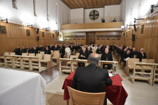 15-Beginn der Geistlichen Exerzitien für die Römische Kurie