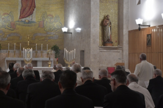 21-Beginn der Geistlichen Exerzitien für die Römische Kurie