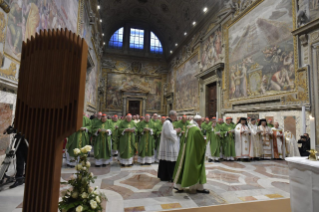 4-Treffen "Der Schutz von Minderjährigen in der Kirche": Ansprache von Papst Franziskus am Ende der Eucharistischen Konzelebration 