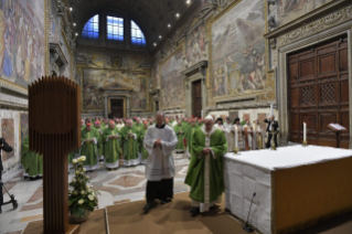 1-Treffen "Der Schutz von Minderjährigen in der Kirche": Ansprache von Papst Franziskus am Ende der Eucharistischen Konzelebration 