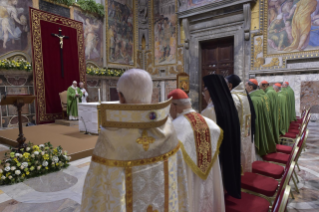 12-Treffen "Der Schutz von Minderjährigen in der Kirche": Ansprache von Papst Franziskus am Ende der Eucharistischen Konzelebration 