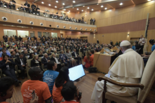 4-Encontro do Santo Padre com jovens e idosos