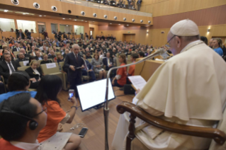 11-Encontro do Santo Padre com jovens e idosos