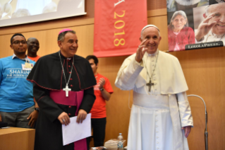 19-Encontro do Santo Padre com jovens e idosos