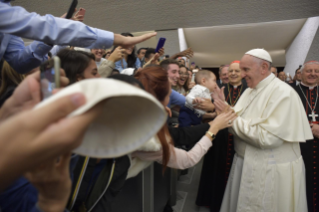 3-Incontro dei giovani con Papa Francesco e i Padri Sinodali in occasione della XV Assemblea Generale Ordinaria del Sinodo dei Vescovi
