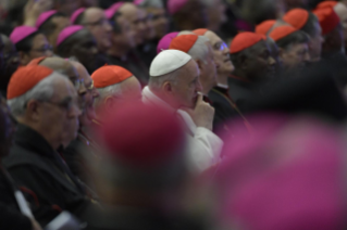 15-Begegnung der Jugendlichen mit Papst Franziskus und den Synodenvätern aus Anlass der 15. Generalversammlung der Bischofssynode