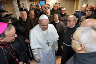 8-Visite du Pape François à Greccio : Célébration de la Parole et signature de la Lettre sur la Crèche.