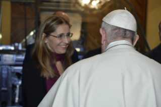 14-Visite du Saint-Père au siège du quotidien romain « Il Messaggero »