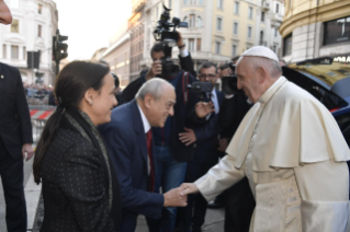 19-Visite du Saint-Père au siège du quotidien romain « Il Messaggero »