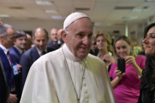 17-Visite du Saint-Père au siège du quotidien romain « Il Messaggero »