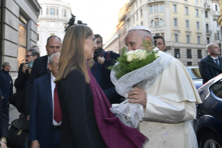 20-Visite du Saint-Père au siège du quotidien romain « Il Messaggero »