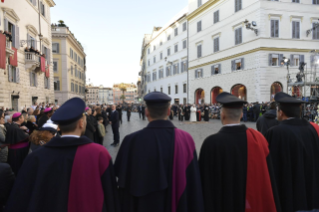 12-Act of Veneration to the Immaculate Conception of the Blessed Virgin Mary at the Spanish Steps