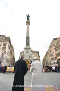 12-Hochfest der ohne Erbsünde empfangenen Jungfrau und Gottesmutter Maria – Gebet an der Mariensäule