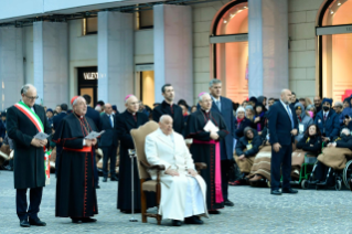 10-Hochfest der ohne Erbsünde empfangenen Jungfrau und Gottesmutter Maria – Gebet vor der Mariensäule auf dem Spanischen Platz