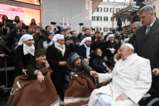 13-Hochfest der ohne Erbsünde empfangenen Jungfrau und Gottesmutter Maria – Gebet vor der Mariensäule auf dem Spanischen Platz