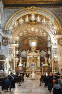 14-"Niemand rettet sich allein - Frieden und Geschwisterlichkeit": Internationales Gebetstreffen für den Frieden, das die Gemeinschaft Sant´Egidio organisiert hat 