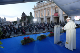 47-"Niemand rettet sich allein - Frieden und Geschwisterlichkeit": Internationales Gebetstreffen für den Frieden, das die Gemeinschaft Sant´Egidio organisiert hat 