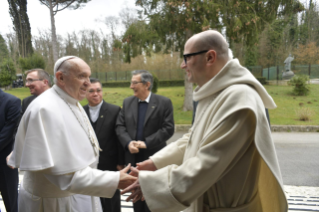 3-Inizio degli Esercizi Spirituali del Santo Padre e della Curia Romana
