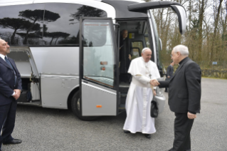 0-Inizio degli Esercizi Spirituali del Santo Padre e della Curia Romana