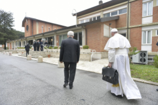 2-Inizio degli Esercizi Spirituali del Santo Padre e della Curia Romana