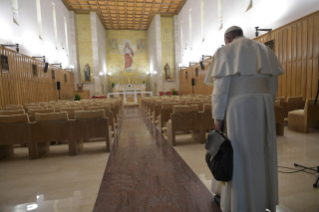 6-Inizio degli Esercizi Spirituali del Santo Padre e della Curia Romana