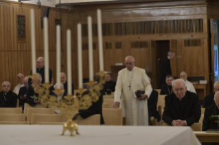 9-Inizio degli Esercizi Spirituali del Santo Padre e della Curia Romana