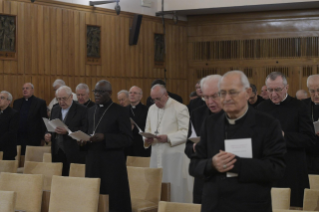 10-Inizio degli Esercizi Spirituali del Santo Padre e della Curia Romana